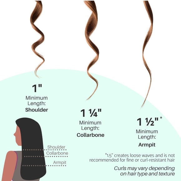 Mint curling iron - Picture 3 of 9